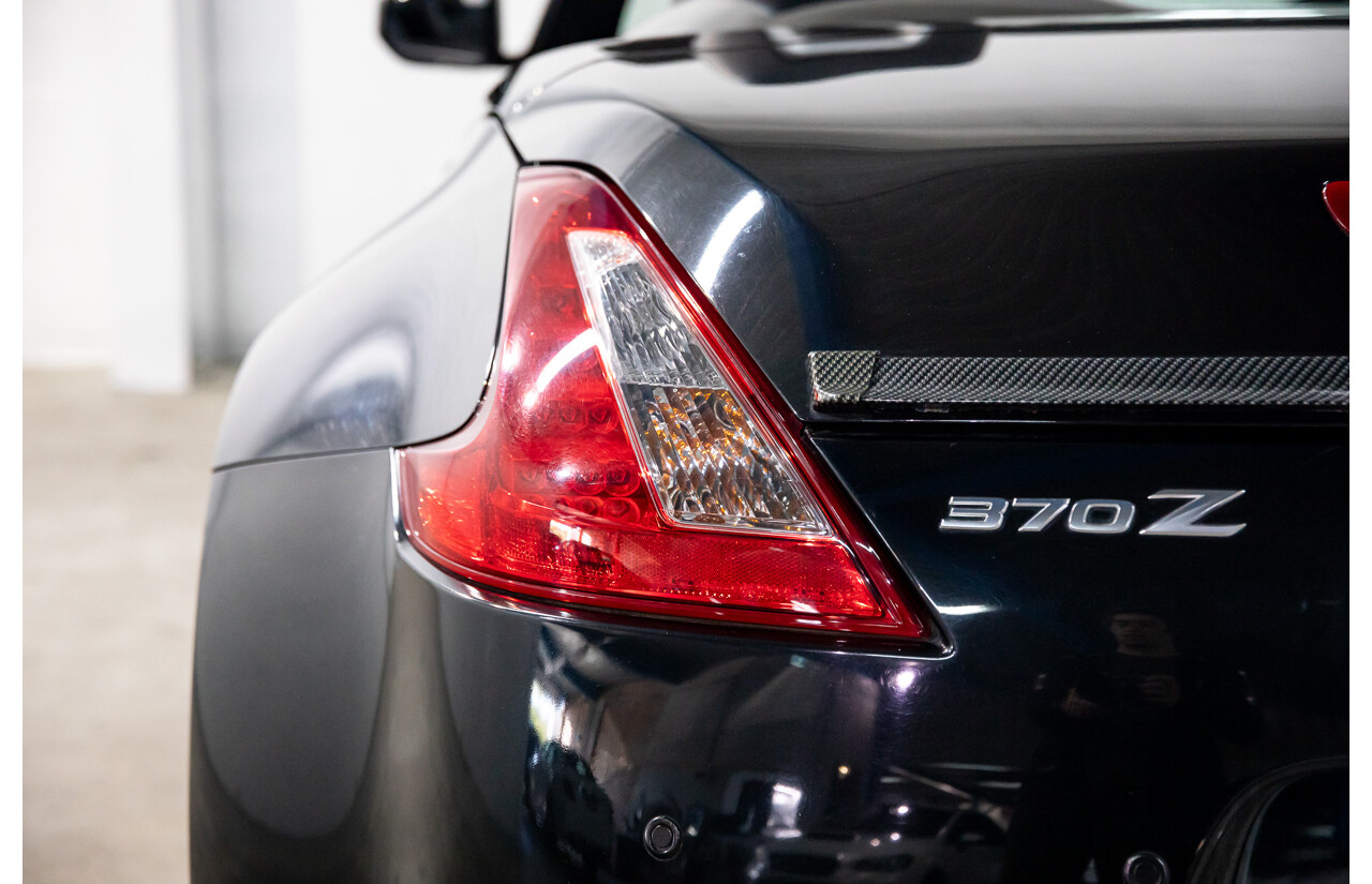 7/2012 Nissan 370Z Z34 MY11 2d Roadster Diamond Black V6 3.7L
