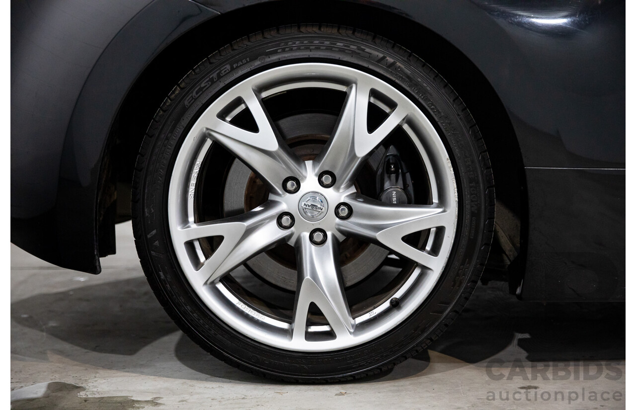 7/2012 Nissan 370Z Z34 MY11 2d Roadster Diamond Black V6 3.7L