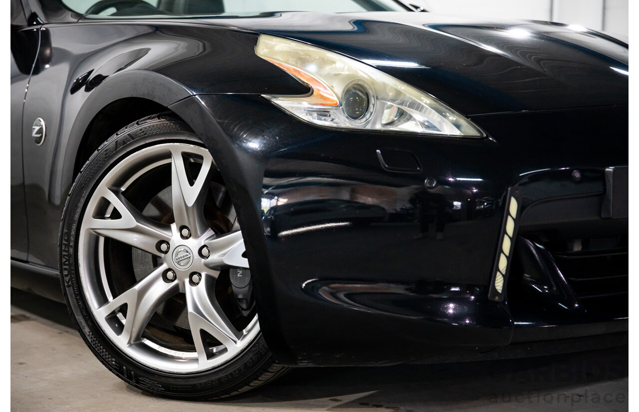 7/2012 Nissan 370Z Z34 MY11 2d Roadster Diamond Black V6 3.7L