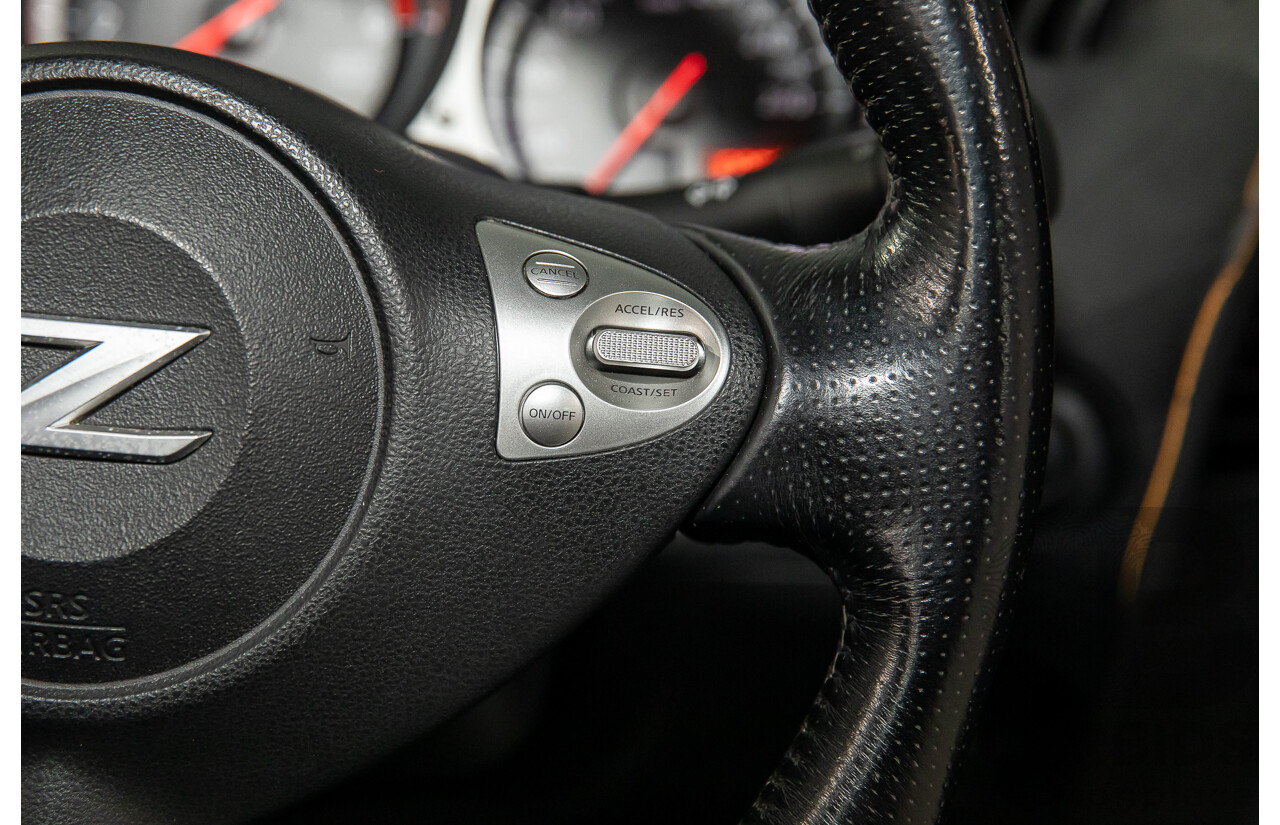 7/2012 Nissan 370Z Z34 MY11 2d Roadster Diamond Black V6 3.7L