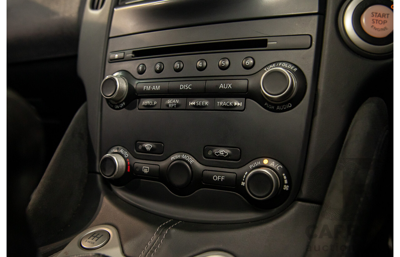 7/2012 Nissan 370Z Z34 MY11 2d Roadster Diamond Black V6 3.7L