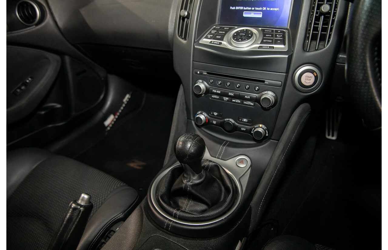 7/2012 Nissan 370Z Z34 MY11 2d Roadster Diamond Black V6 3.7L