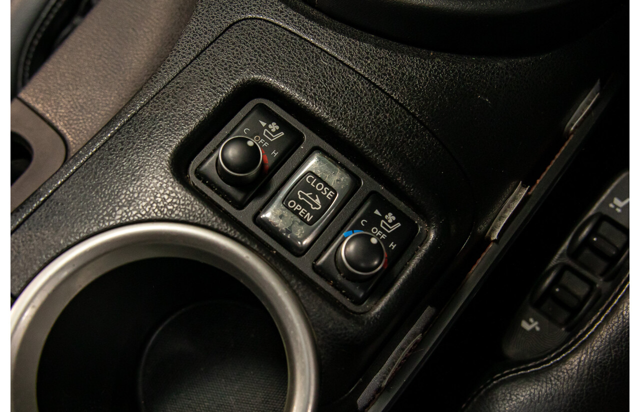 7/2012 Nissan 370Z Z34 MY11 2d Roadster Diamond Black V6 3.7L