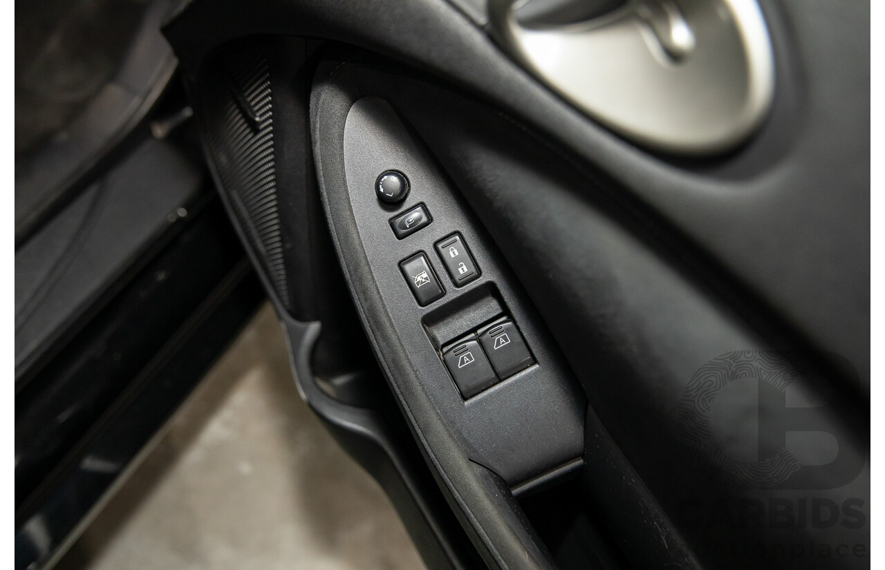 7/2012 Nissan 370Z Z34 MY11 2d Roadster Diamond Black V6 3.7L