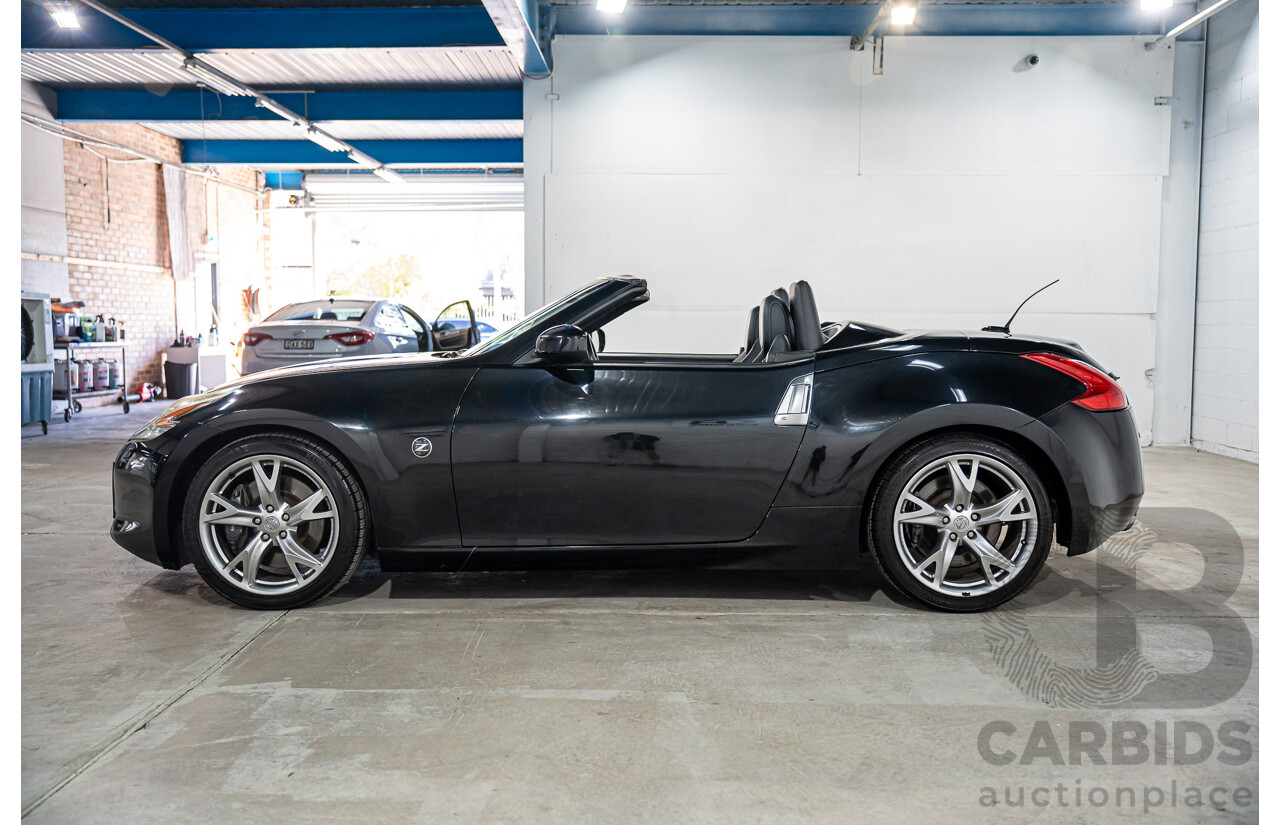 7/2012 Nissan 370Z Z34 MY11 2d Roadster Diamond Black V6 3.7L