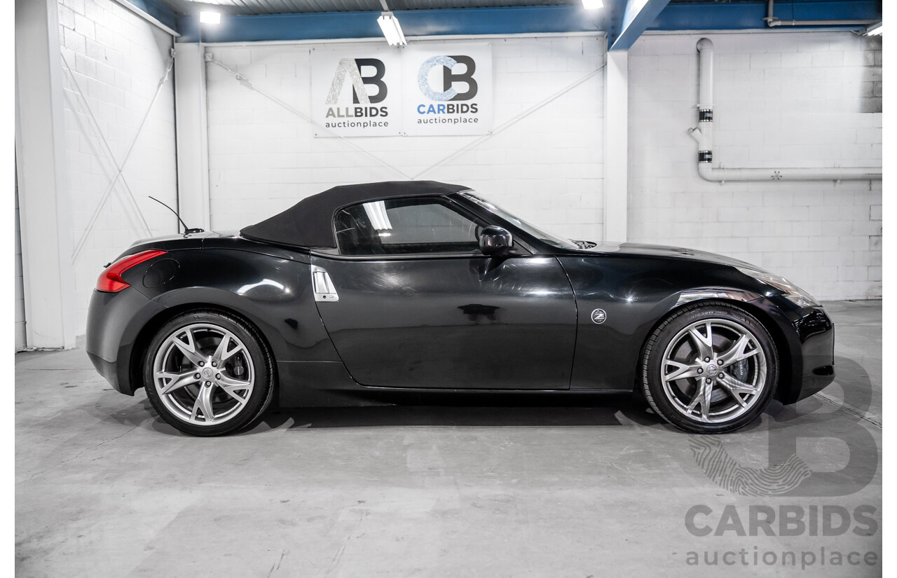 7/2012 Nissan 370Z Z34 MY11 2d Roadster Diamond Black V6 3.7L
