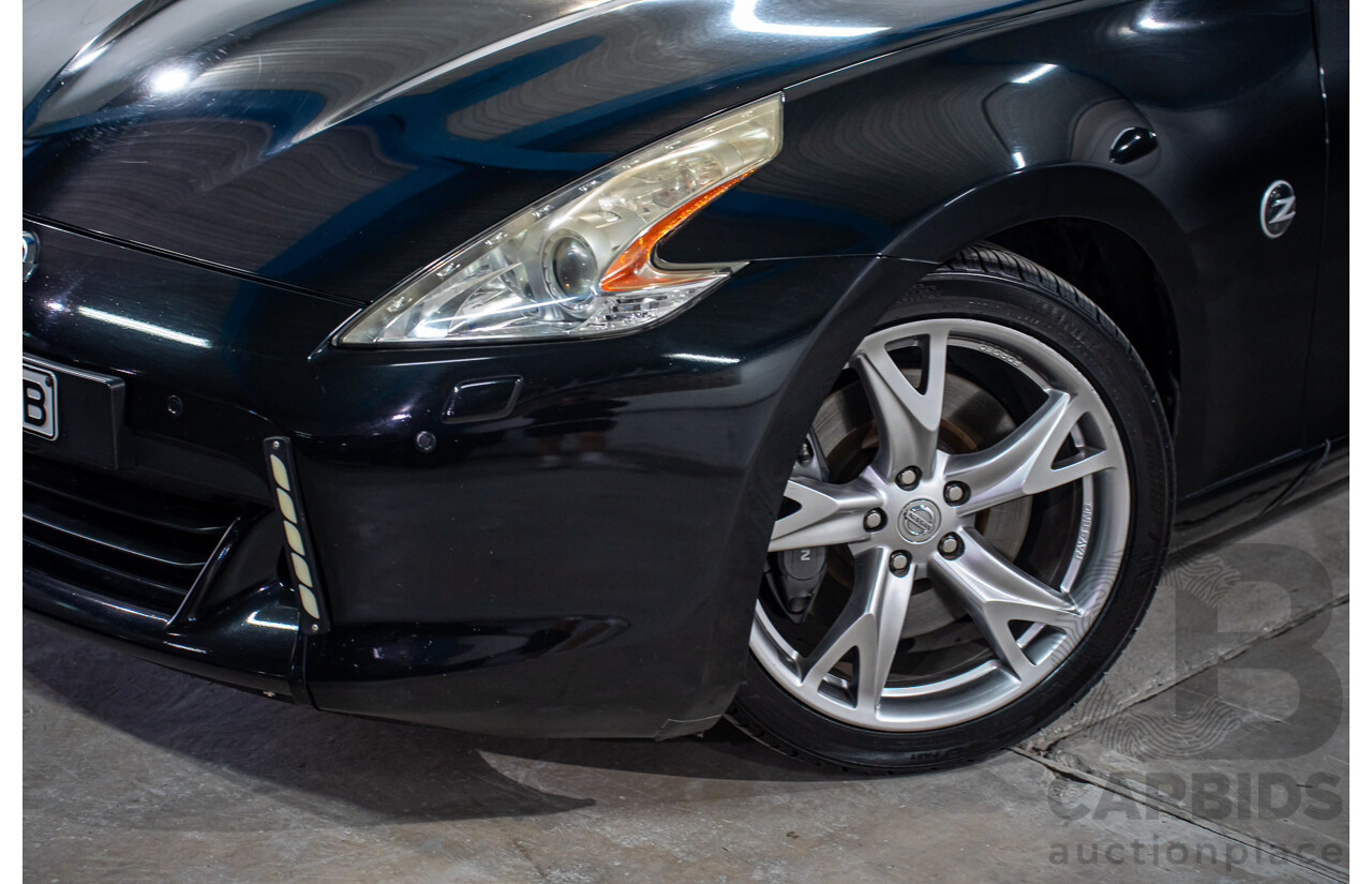 7/2012 Nissan 370Z Z34 MY11 2d Roadster Diamond Black V6 3.7L