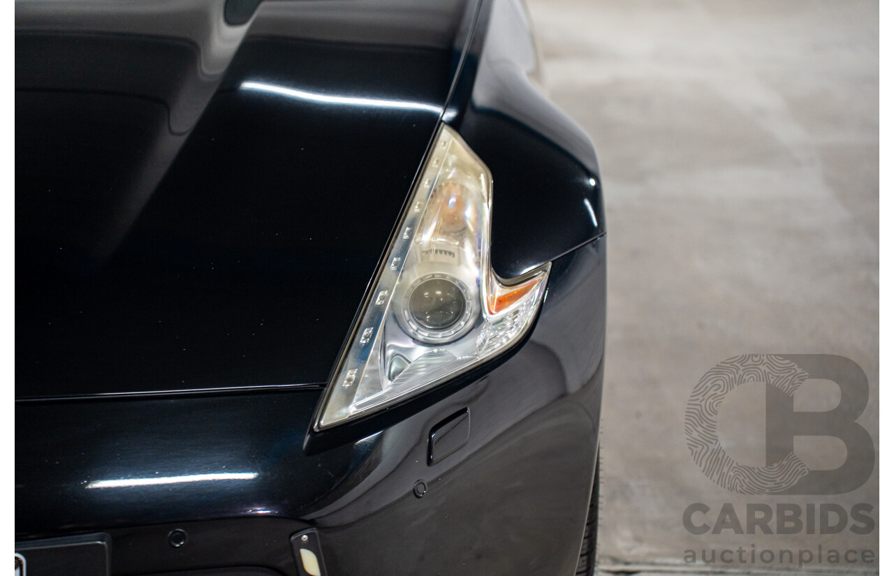 7/2012 Nissan 370Z Z34 MY11 2d Roadster Diamond Black V6 3.7L