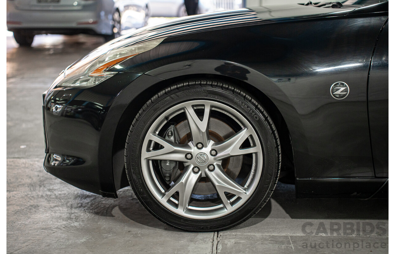7/2012 Nissan 370Z Z34 MY11 2d Roadster Diamond Black V6 3.7L