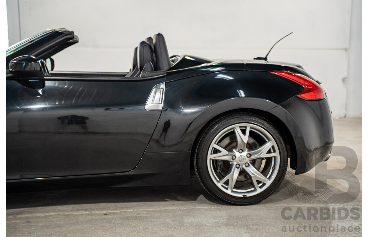 7/2012 Nissan 370Z Z34 MY11 2d Roadster Diamond Black V6 3.7L