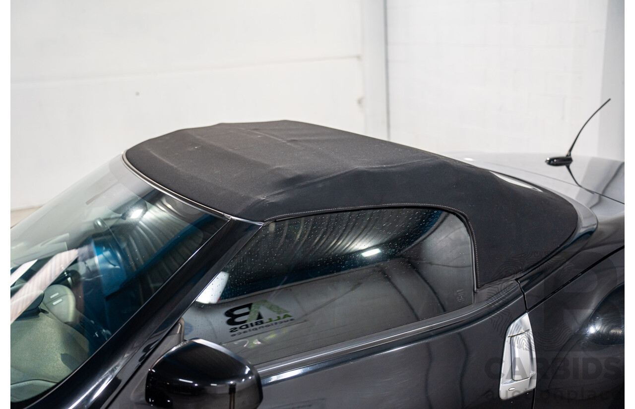 7/2012 Nissan 370Z Z34 MY11 2d Roadster Diamond Black V6 3.7L