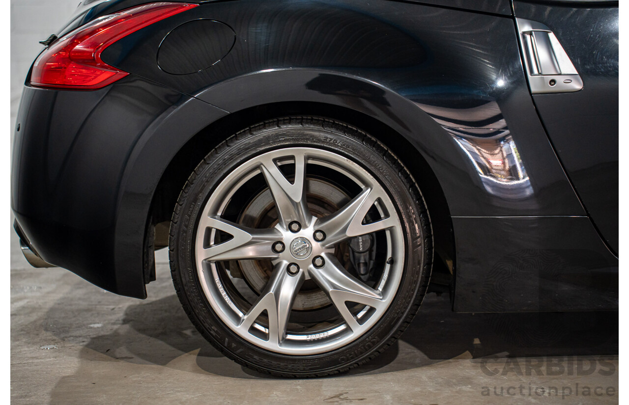 7/2012 Nissan 370Z Z34 MY11 2d Roadster Diamond Black V6 3.7L