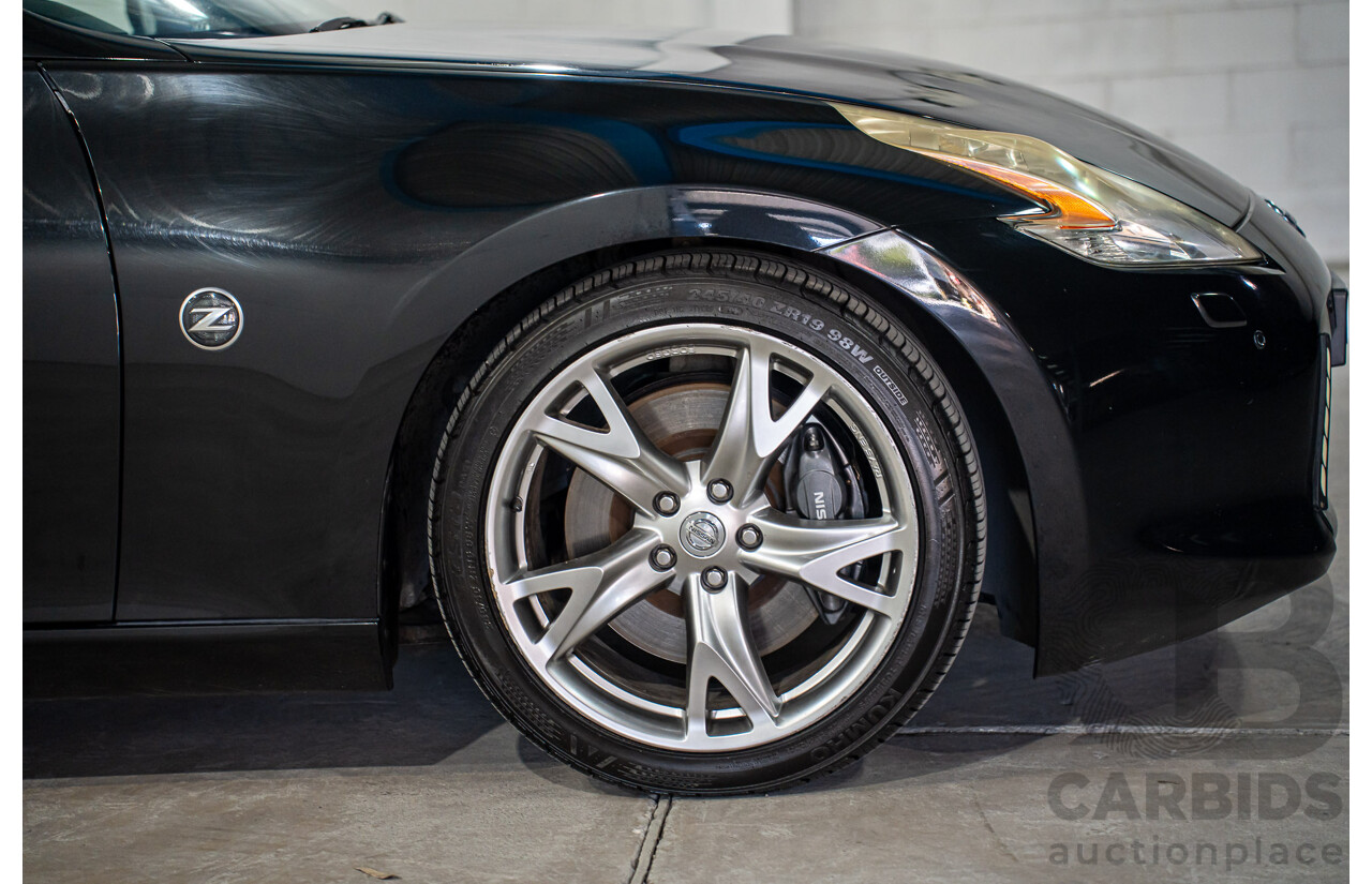 7/2012 Nissan 370Z Z34 MY11 2d Roadster Diamond Black V6 3.7L