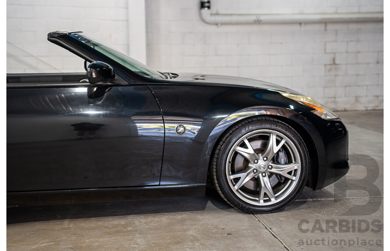 7/2012 Nissan 370Z Z34 MY11 2d Roadster Diamond Black V6 3.7L