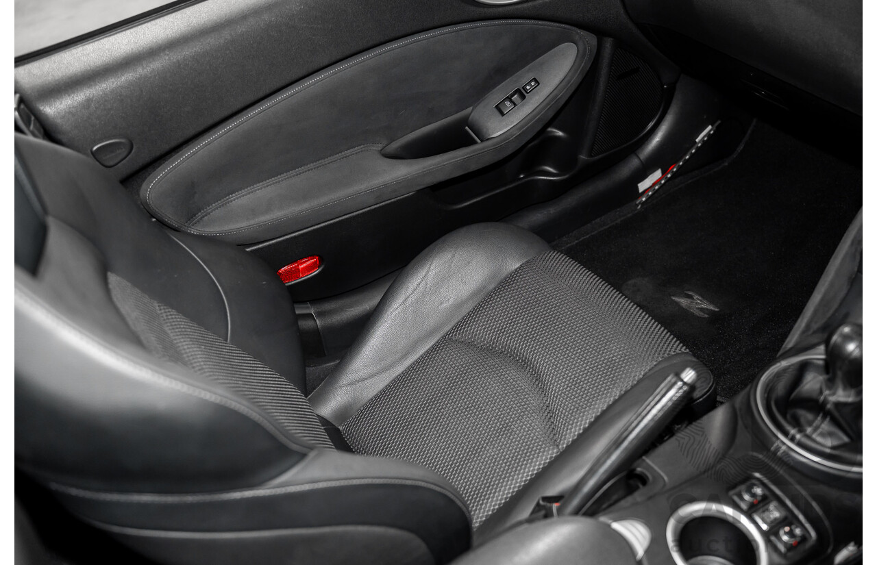 7/2012 Nissan 370Z Z34 MY11 2d Roadster Diamond Black V6 3.7L