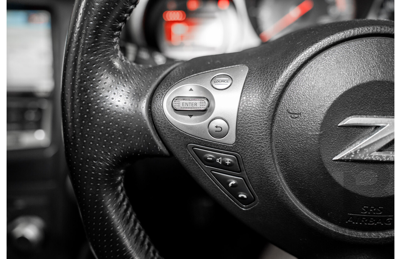 7/2012 Nissan 370Z Z34 MY11 2d Roadster Diamond Black V6 3.7L