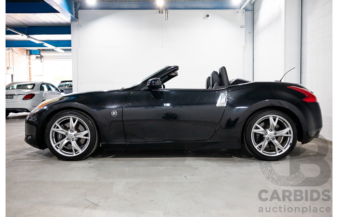7/2012 Nissan 370Z Z34 MY11 2d Roadster Diamond Black V6 3.7L