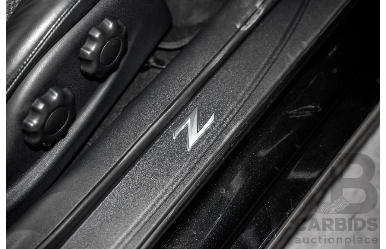 7/2012 Nissan 370Z Z34 MY11 2d Roadster Diamond Black V6 3.7L