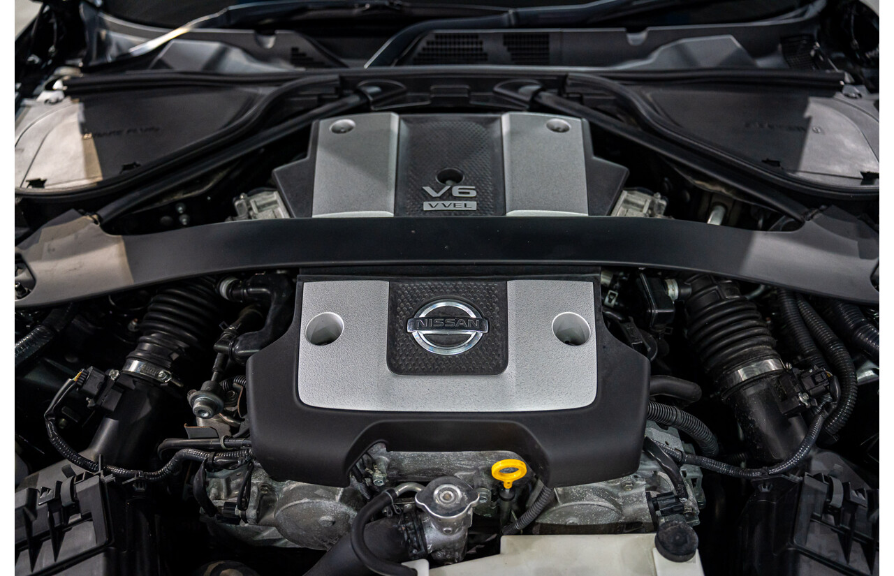 7/2012 Nissan 370Z Z34 MY11 2d Roadster Diamond Black V6 3.7L