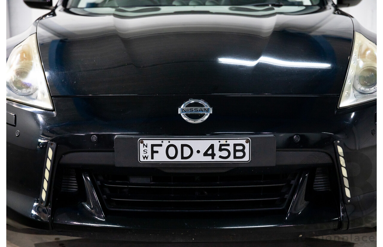 7/2012 Nissan 370Z Z34 MY11 2d Roadster Diamond Black V6 3.7L