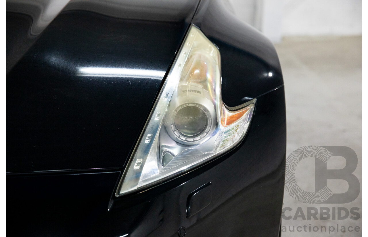 7/2012 Nissan 370Z Z34 MY11 2d Roadster Diamond Black V6 3.7L