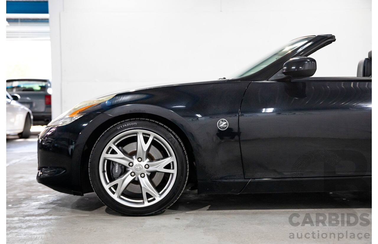 7/2012 Nissan 370Z Z34 MY11 2d Roadster Diamond Black V6 3.7L