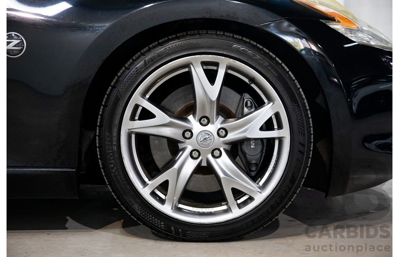 7/2012 Nissan 370Z Z34 MY11 2d Roadster Diamond Black V6 3.7L