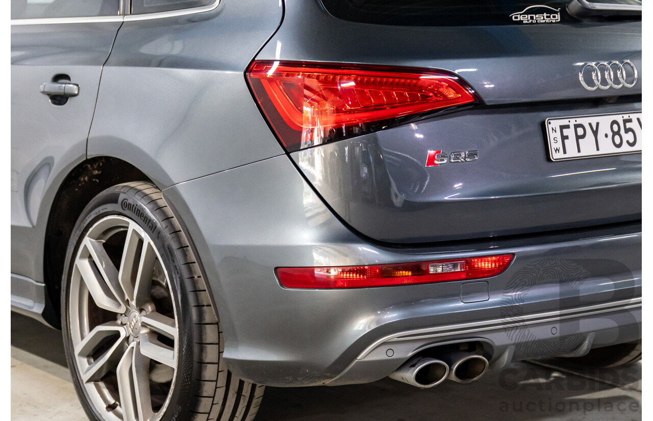 1/2014 Audi SQ5 3.0 TDI Quattro 8R MY14 5d Wagon Daytone Grey Pearl Turbo Diesel 3.0L