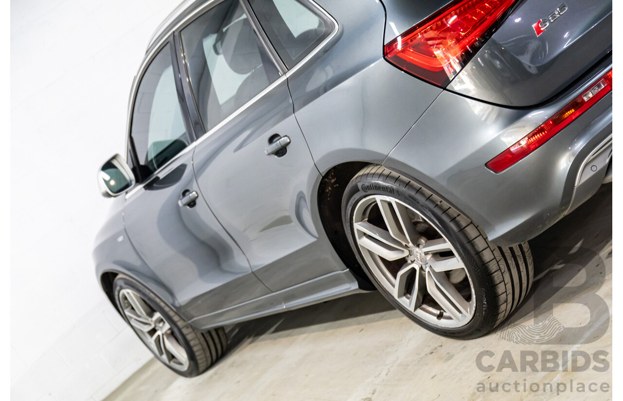 1/2014 Audi SQ5 3.0 TDI Quattro 8R MY14 5d Wagon Daytone Grey Pearl Turbo Diesel 3.0L