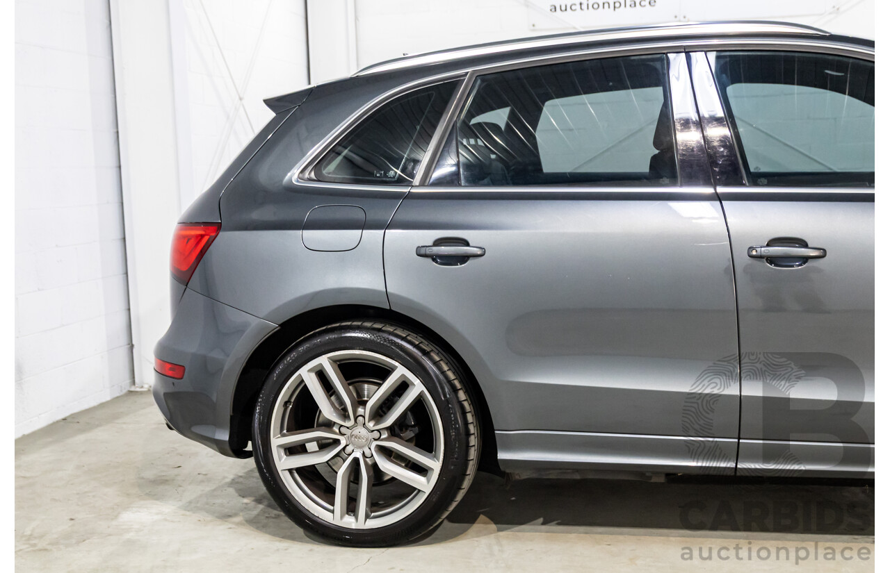 1/2014 Audi SQ5 3.0 TDI Quattro 8R MY14 5d Wagon Daytone Grey Pearl Turbo Diesel 3.0L