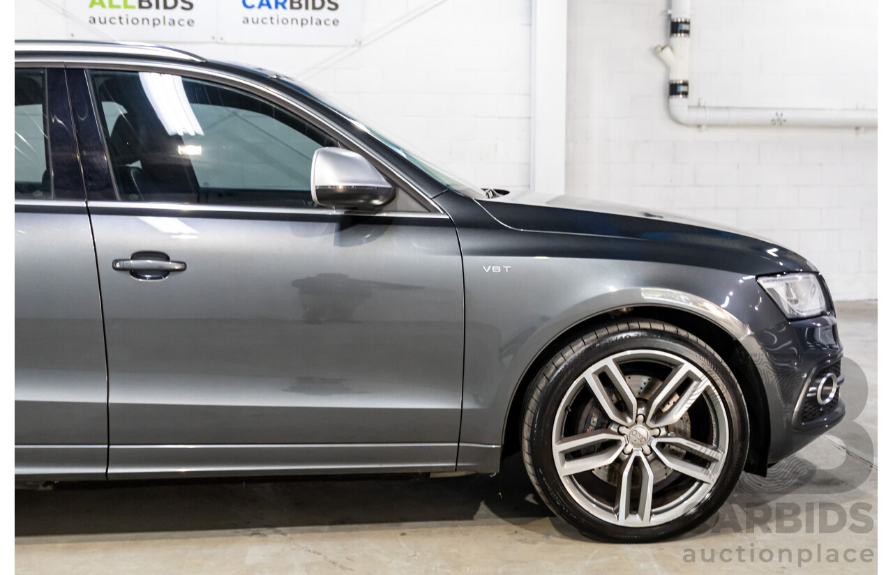 1/2014 Audi SQ5 3.0 TDI Quattro 8R MY14 5d Wagon Daytone Grey Pearl Turbo Diesel 3.0L