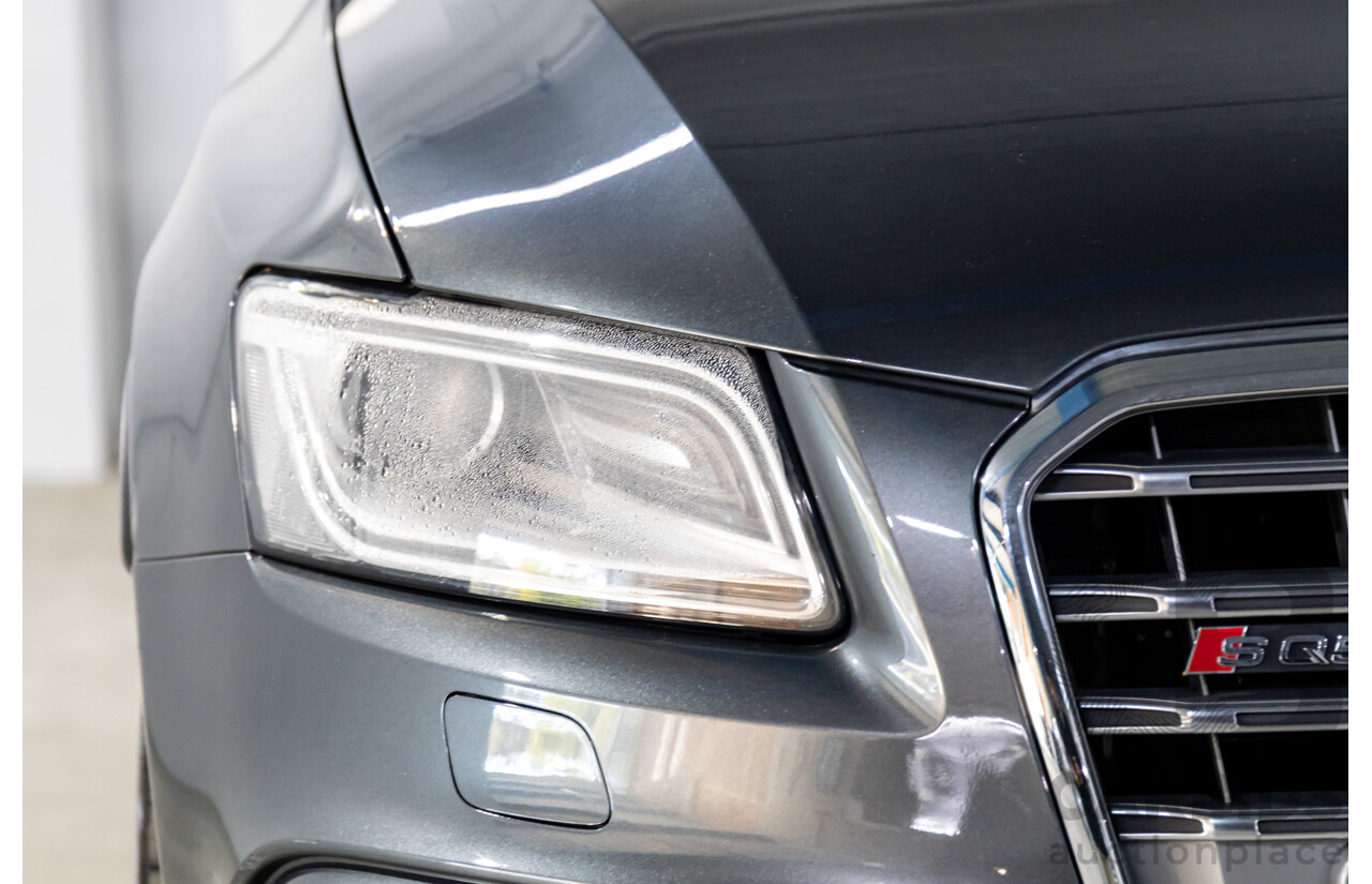 1/2014 Audi SQ5 3.0 TDI Quattro 8R MY14 5d Wagon Daytone Grey Pearl Turbo Diesel 3.0L