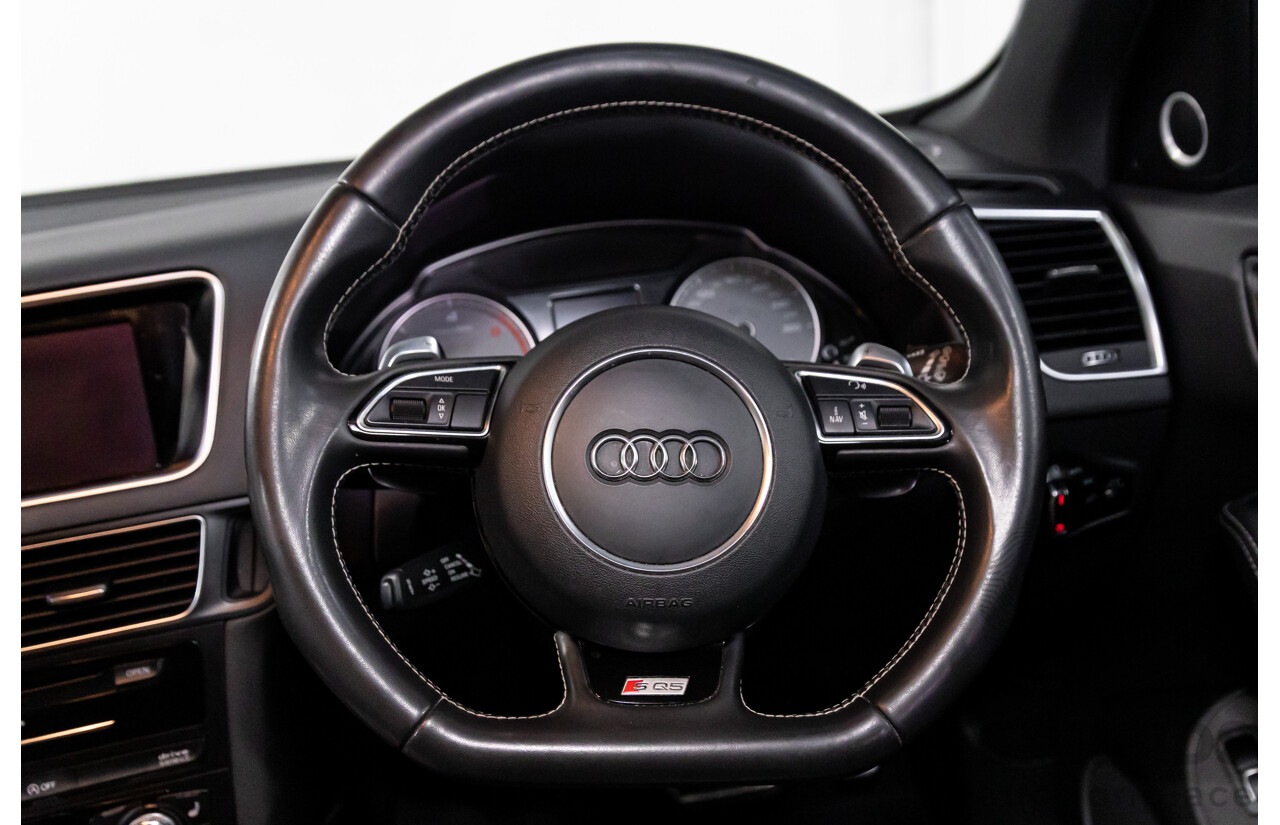 1/2014 Audi SQ5 3.0 TDI Quattro 8R MY14 5d Wagon Daytone Grey Pearl Turbo Diesel 3.0L