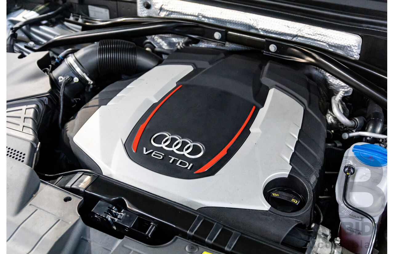 1/2014 Audi SQ5 3.0 TDI Quattro 8R MY14 5d Wagon Daytone Grey Pearl Turbo Diesel 3.0L