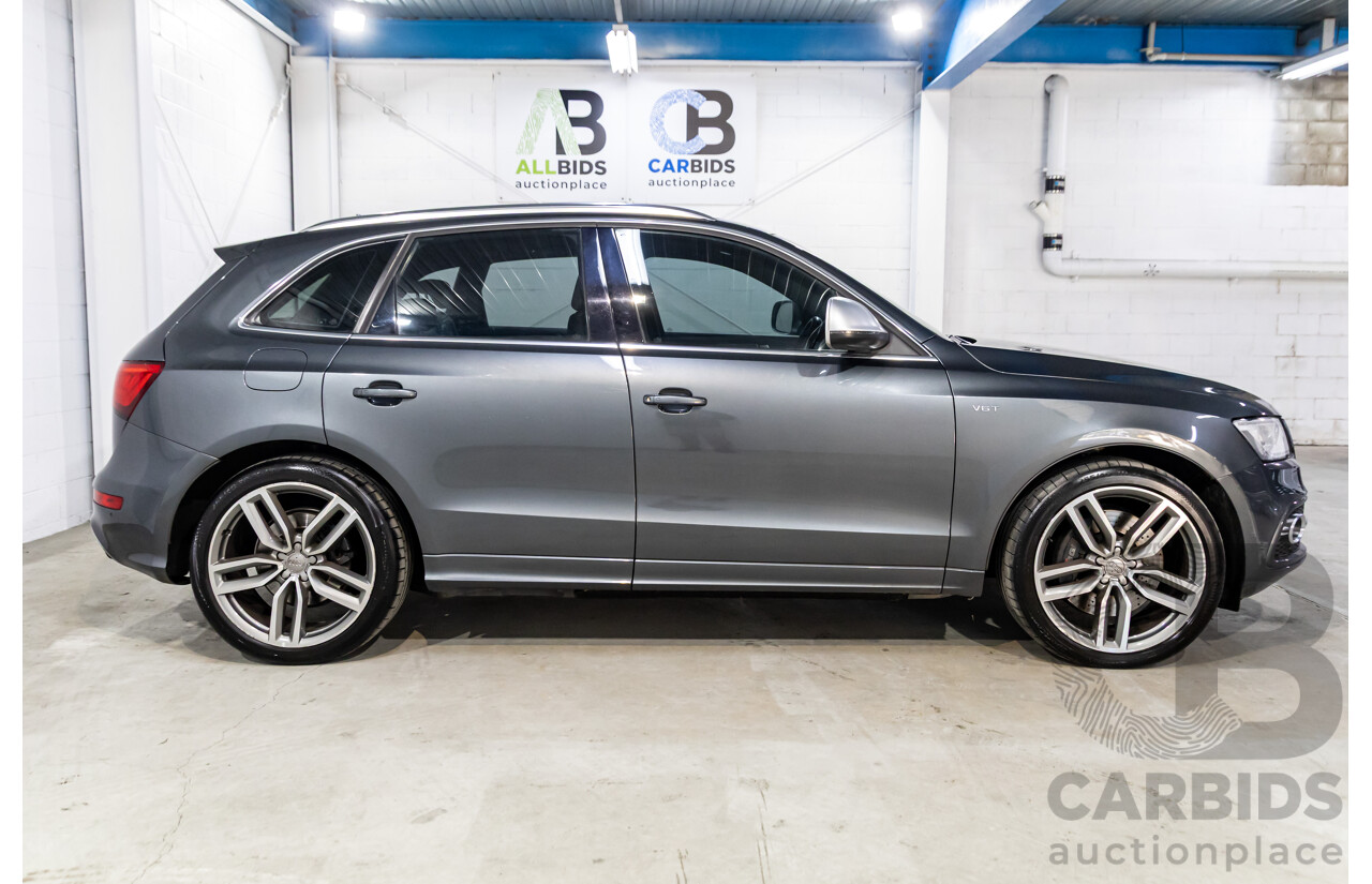 1/2014 Audi SQ5 3.0 TDI Quattro 8R MY14 5d Wagon Daytone Grey Pearl Turbo Diesel 3.0L