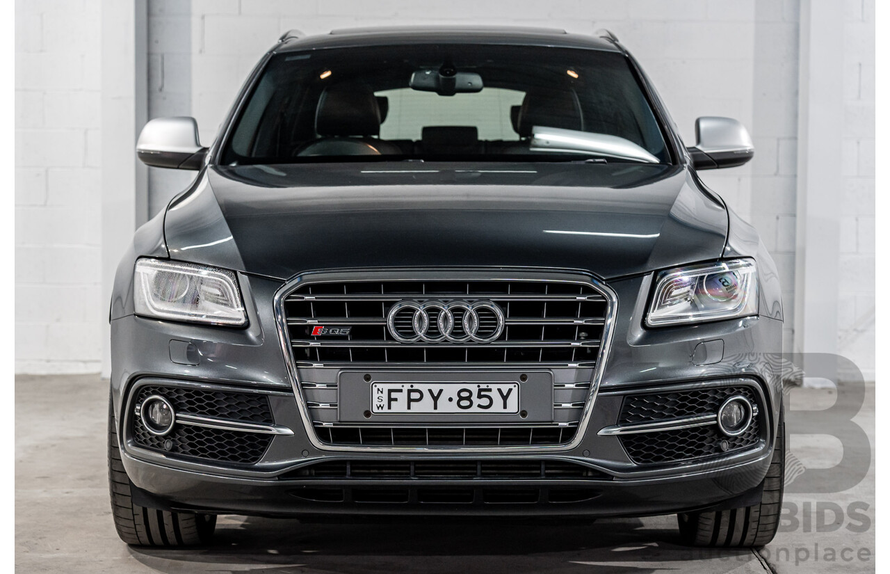 1/2014 Audi SQ5 3.0 TDI Quattro 8R MY14 5d Wagon Daytona Grey Pearl Twin Turbo Diesel 3.0L