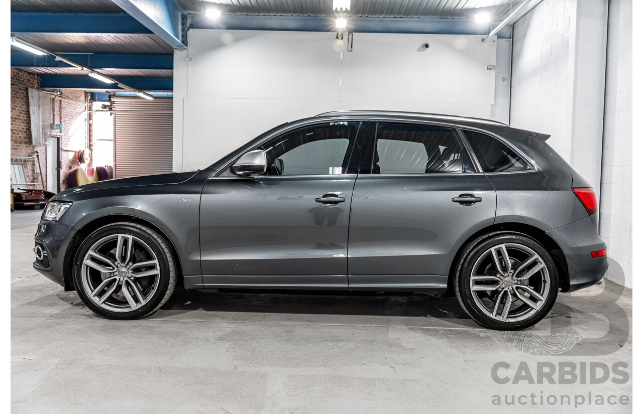 1/2014 Audi SQ5 3.0 TDI Quattro 8R MY14 5d Wagon Daytona Grey Pearl Twin Turbo Diesel 3.0L