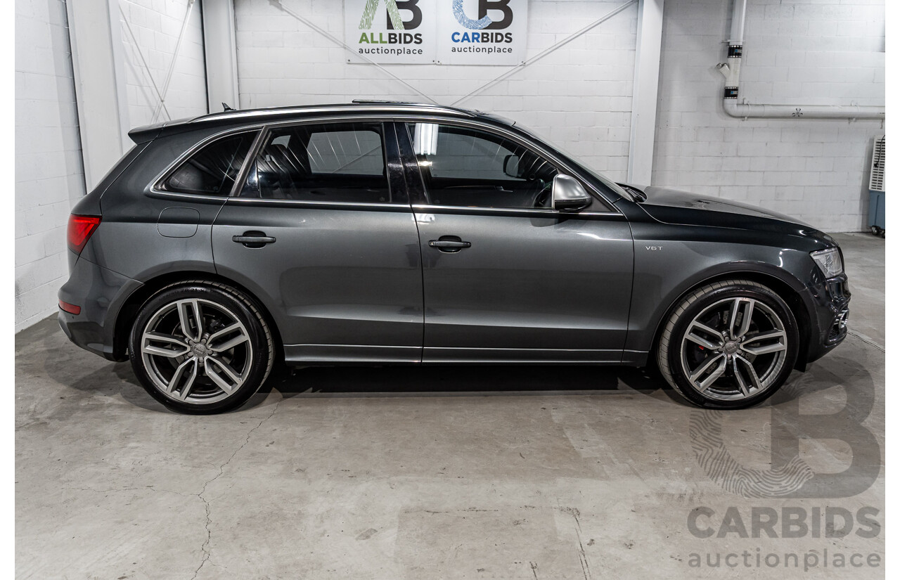1/2014 Audi SQ5 3.0 TDI Quattro 8R MY14 5d Wagon Daytona Grey Pearl Twin Turbo Diesel 3.0L