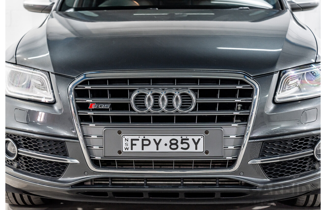 1/2014 Audi SQ5 3.0 TDI Quattro 8R MY14 5d Wagon Daytona Grey Pearl Twin Turbo Diesel 3.0L