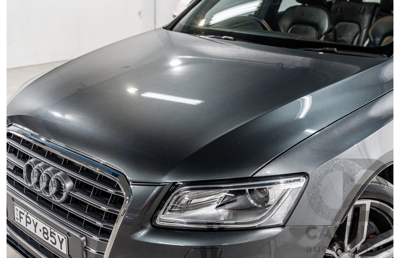 1/2014 Audi SQ5 3.0 TDI Quattro 8R MY14 5d Wagon Daytona Grey Pearl Twin Turbo Diesel 3.0L