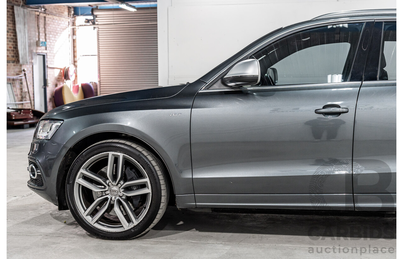 1/2014 Audi SQ5 3.0 TDI Quattro 8R MY14 5d Wagon Daytona Grey Pearl Twin Turbo Diesel 3.0L