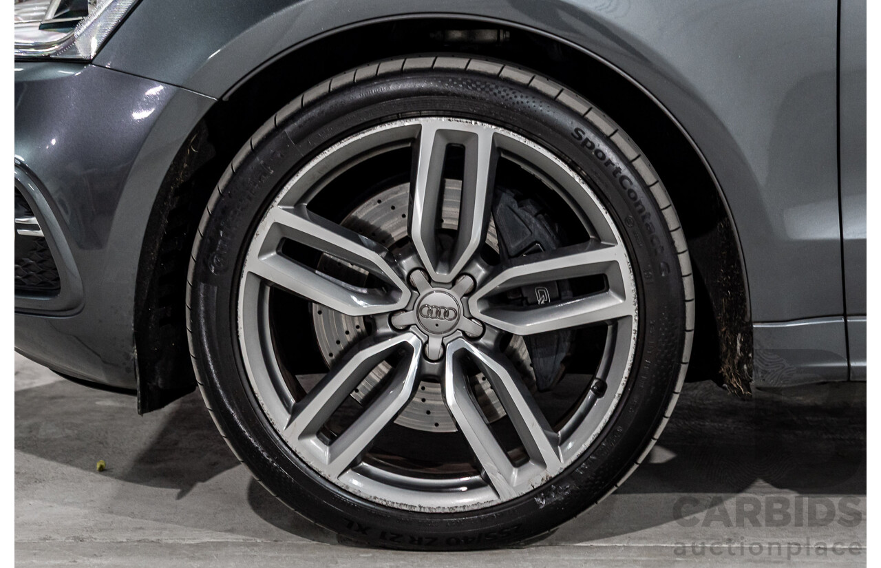 1/2014 Audi SQ5 3.0 TDI Quattro 8R MY14 5d Wagon Daytona Grey Pearl Twin Turbo Diesel 3.0L