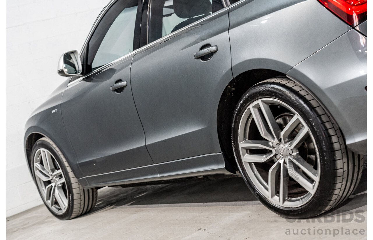 1/2014 Audi SQ5 3.0 TDI Quattro 8R MY14 5d Wagon Daytona Grey Pearl Twin Turbo Diesel 3.0L