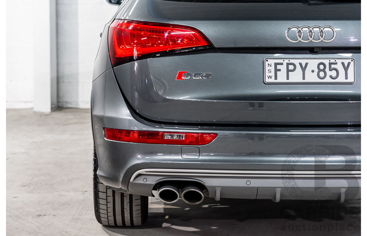 1/2014 Audi SQ5 3.0 TDI Quattro 8R MY14 5d Wagon Daytona Grey Pearl Twin Turbo Diesel 3.0L