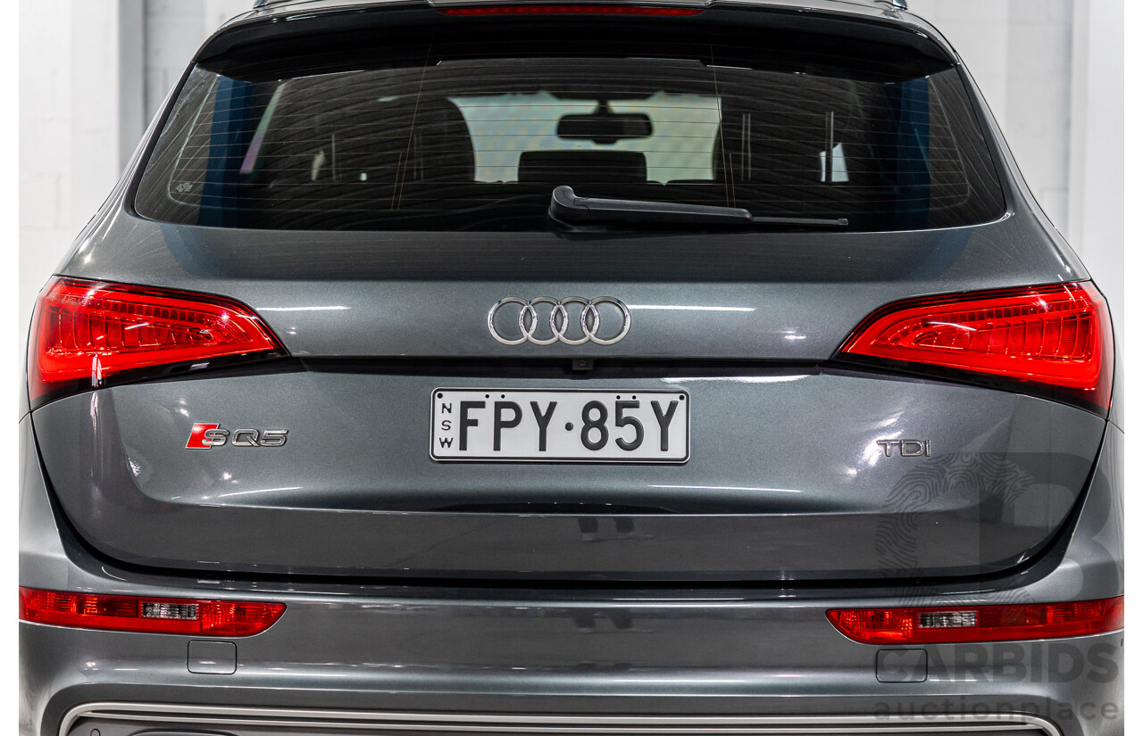 1/2014 Audi SQ5 3.0 TDI Quattro 8R MY14 5d Wagon Daytona Grey Pearl Twin Turbo Diesel 3.0L