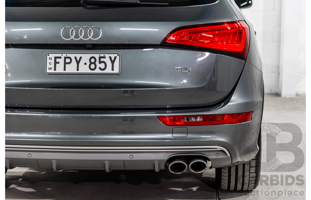 1/2014 Audi SQ5 3.0 TDI Quattro 8R MY14 5d Wagon Daytona Grey Pearl Twin Turbo Diesel 3.0L