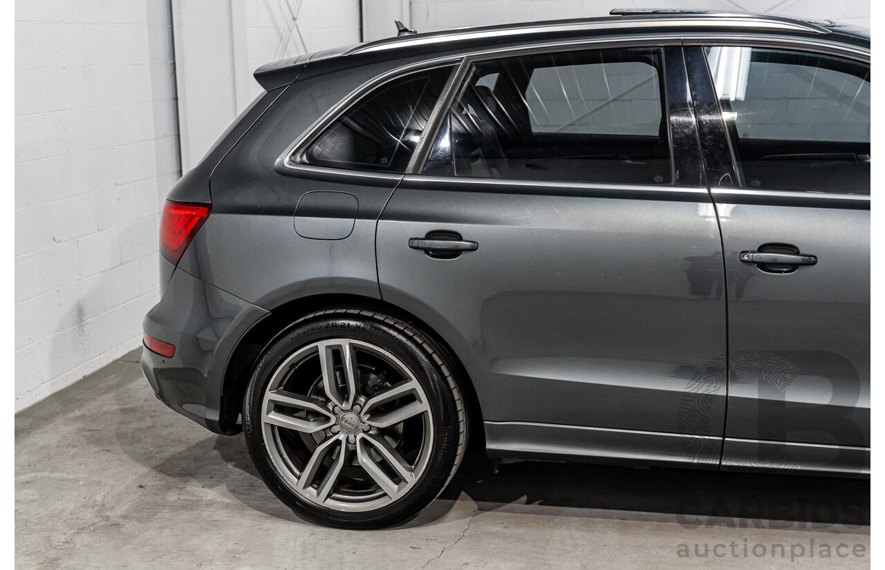1/2014 Audi SQ5 3.0 TDI Quattro 8R MY14 5d Wagon Daytona Grey Pearl Twin Turbo Diesel 3.0L