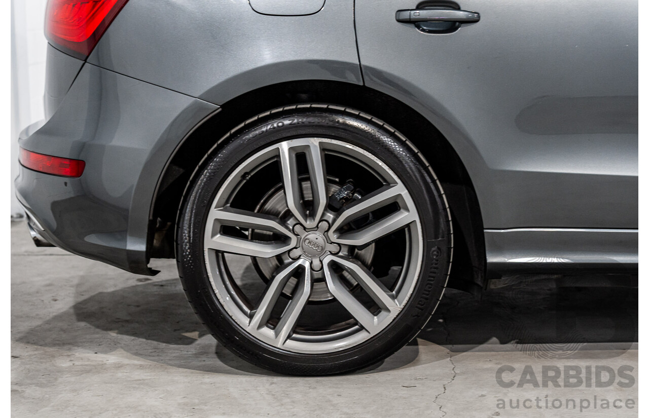 1/2014 Audi SQ5 3.0 TDI Quattro 8R MY14 5d Wagon Daytona Grey Pearl Twin Turbo Diesel 3.0L