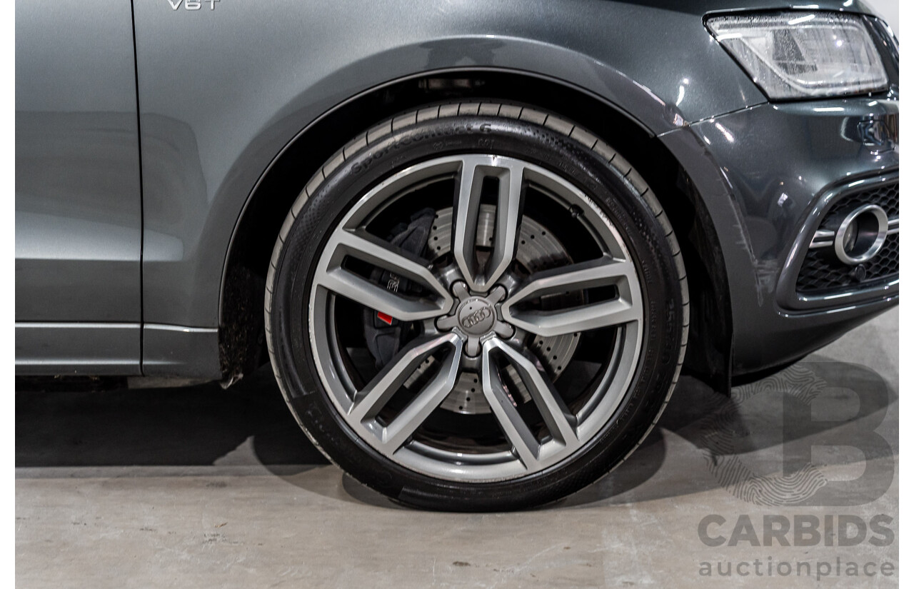 1/2014 Audi SQ5 3.0 TDI Quattro 8R MY14 5d Wagon Daytona Grey Pearl Twin Turbo Diesel 3.0L