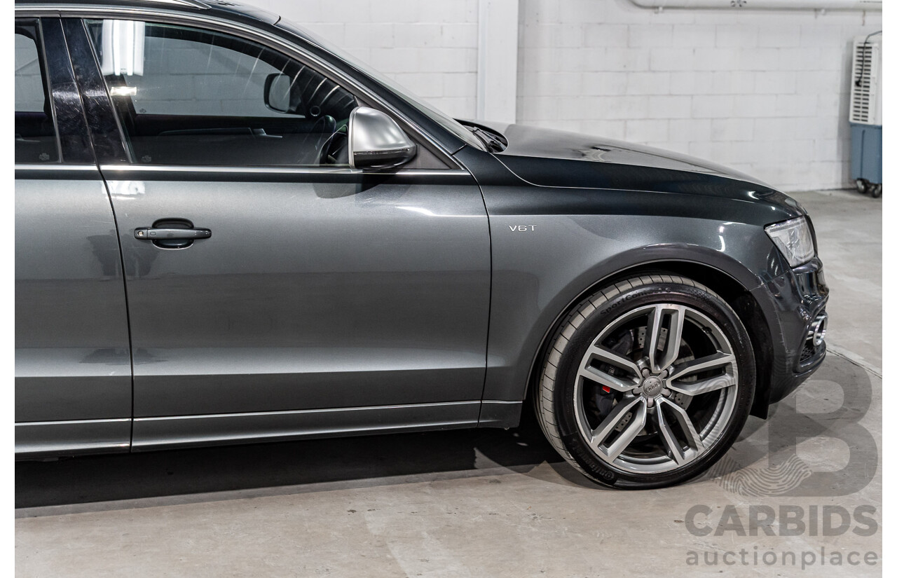 1/2014 Audi SQ5 3.0 TDI Quattro 8R MY14 5d Wagon Daytona Grey Pearl Twin Turbo Diesel 3.0L